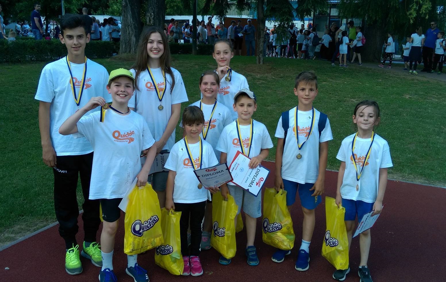 dobitnici medalja ak vogosca na atletskoj ligi novi grad